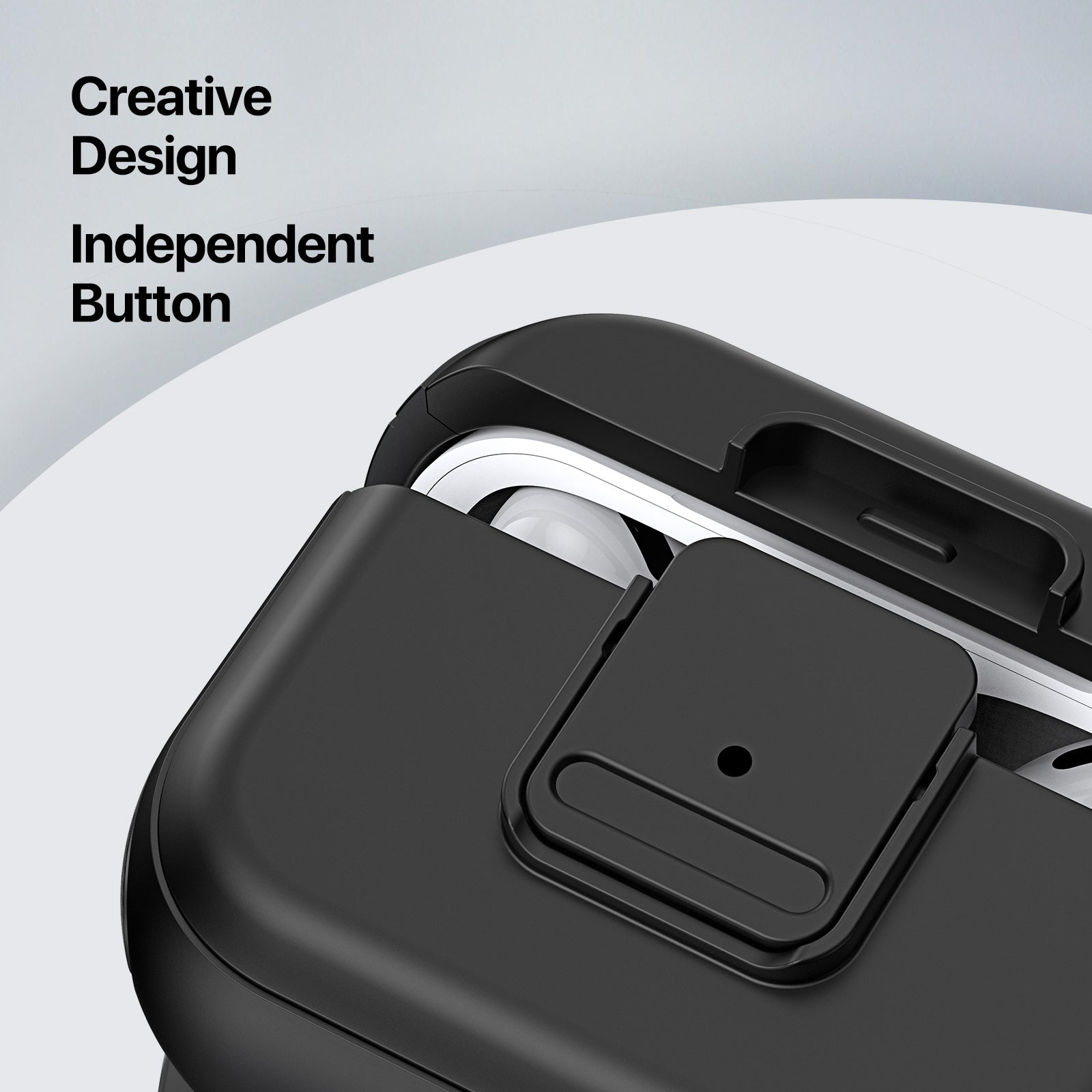 DUX DUCIS PECJ Series for Apple AirPods 3 Earphone Case Cover TPU and PC Material with Carabiner DUX DUCIS PECJ Series for Apple AirPods 3 Earphone Case Cover TPU and PC Material with Carabiner